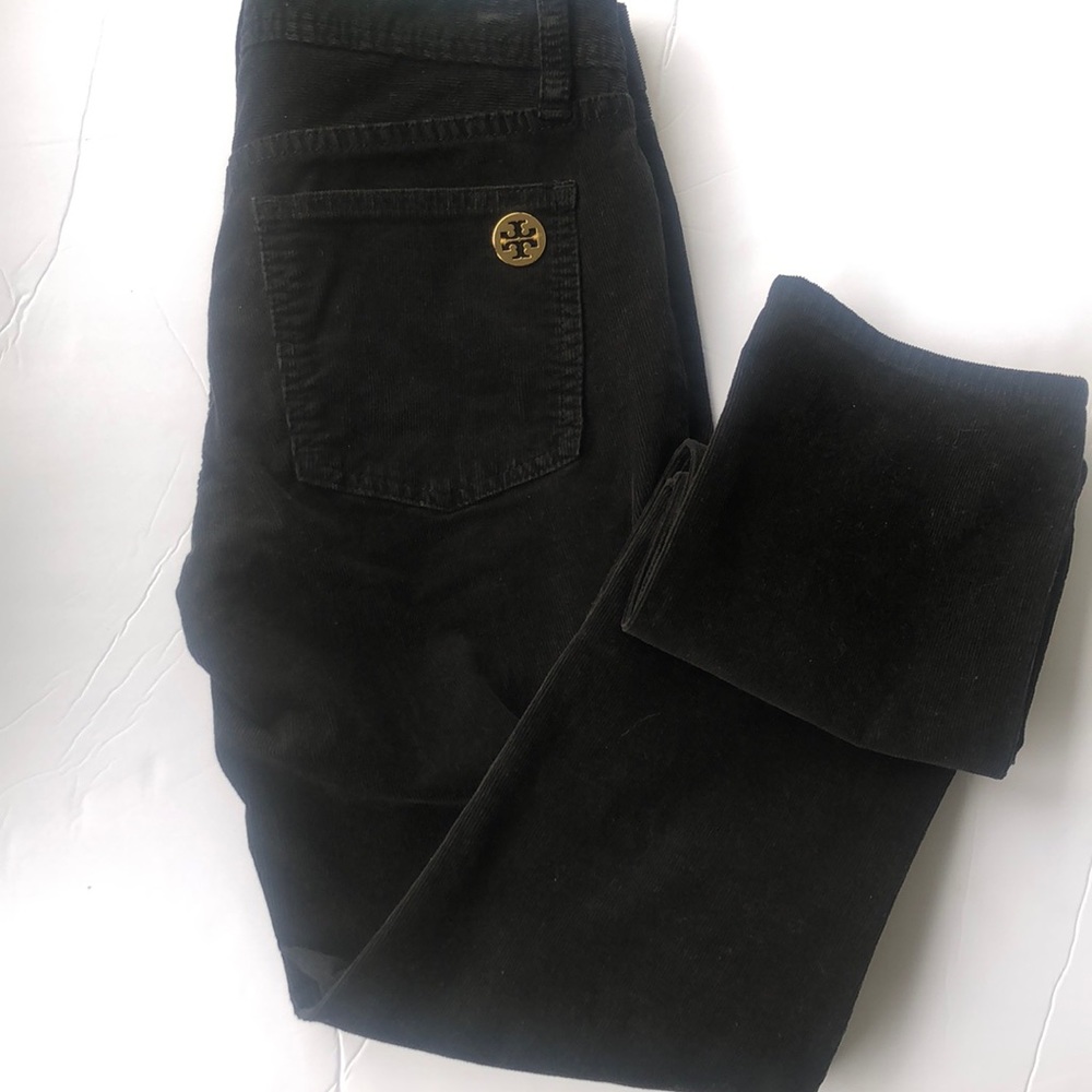 Tory Burch black super skinny pants